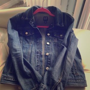 GAP denim jacket.